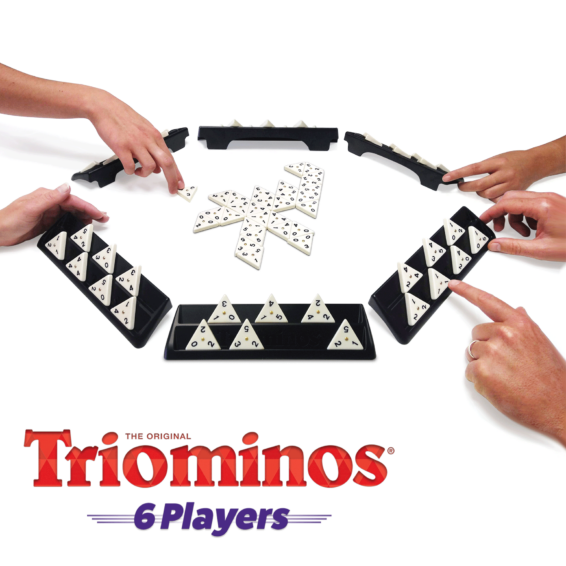 Triominos de Luxe Board Game Used